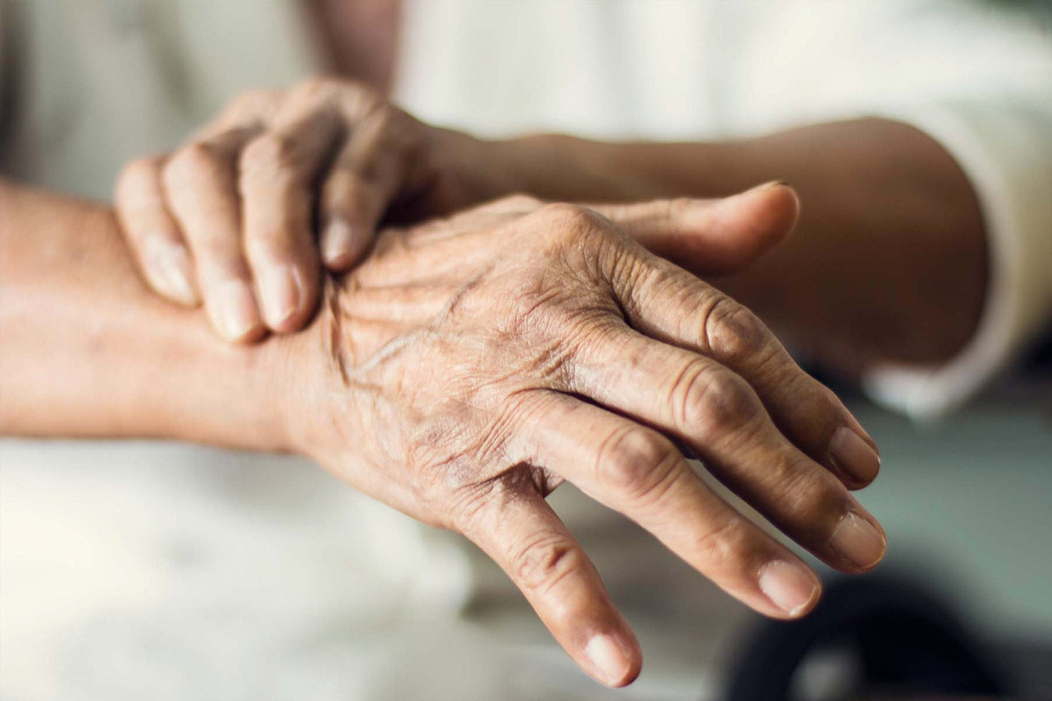 Hand pain from Parkinson's disease