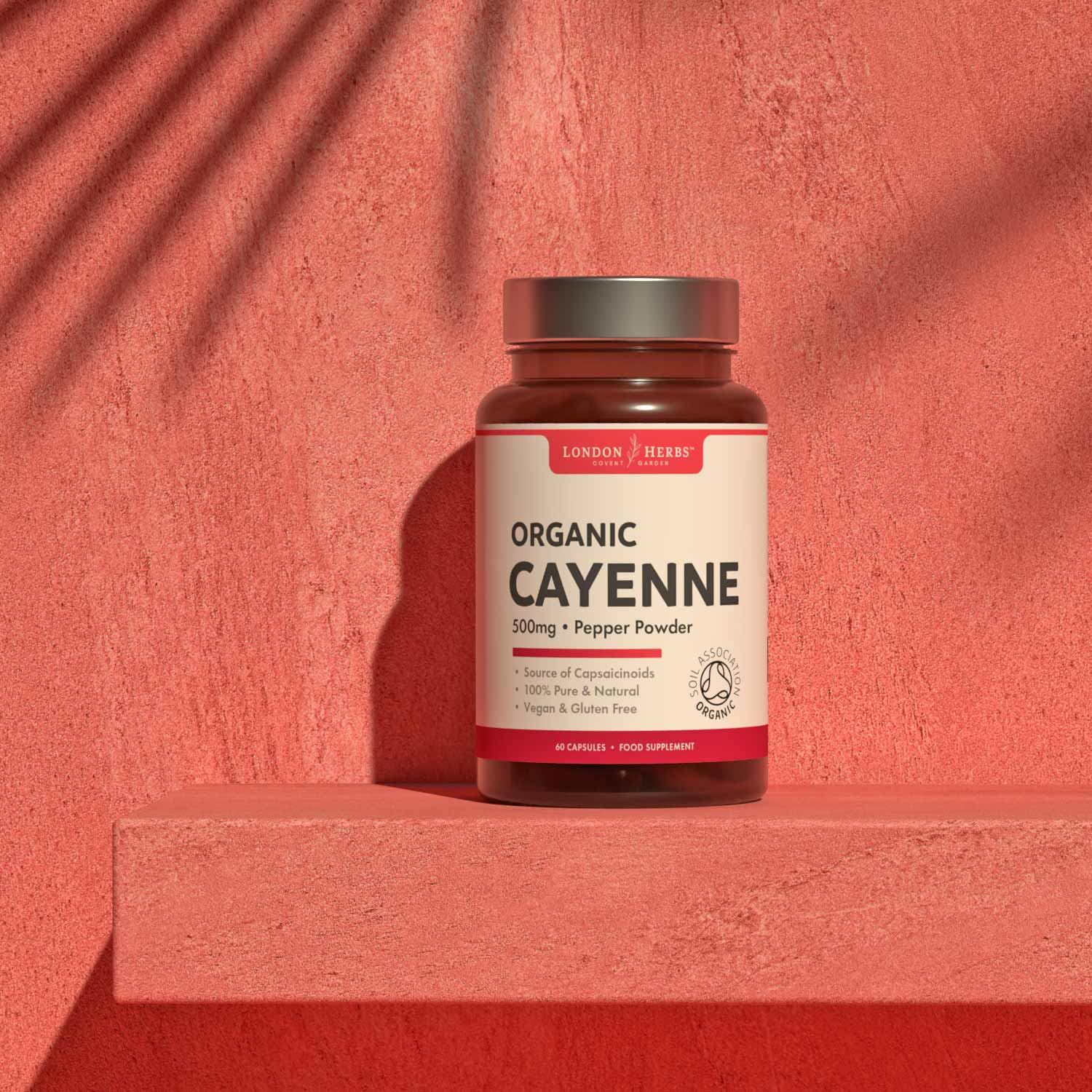 Introducing our Organic Cayenne Pepper Capsules